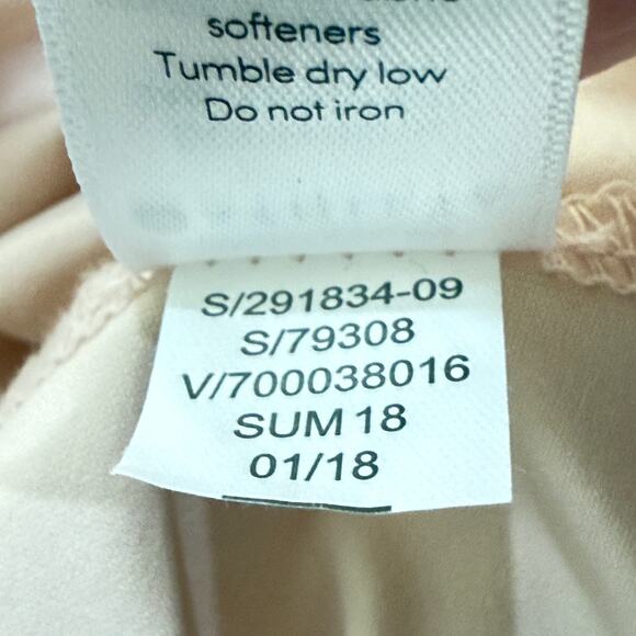 ATHLETA Sunlover UPF Top Size Small Tulip Back Active Workout Top Light Pink - Picture 12 of 14